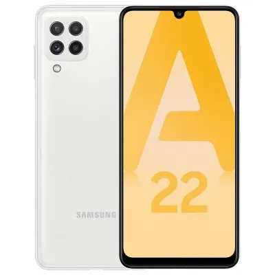 Smartphone A22 4/128GB -Blanc SAMSUNG GALAXY