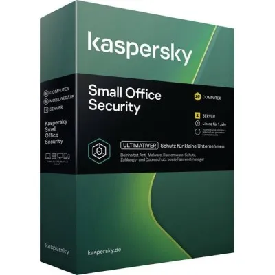 ANTIVIRUS KASPERSKY SMALL OFFICE SECURITY 10PCs/1SERVEURS (ANTVR-KSPR-10PC-1SRVS)