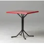 Table Bistro Carrée Peint 70x70 H75cm Spim