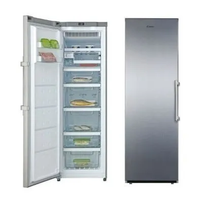 Congélateur Vertical Candy No Frost 271L Silver