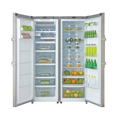 Réfrigérateur HOOVER NoFrost 350L-Inox