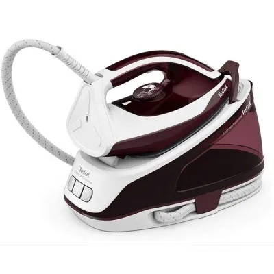 Central Vapeur Express Essential 2200W TEFAL -Blanc & Rouge