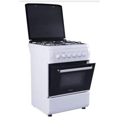 Cuisinière À Gaz 4 Feux 60Cm MonTBlanc -Blanc