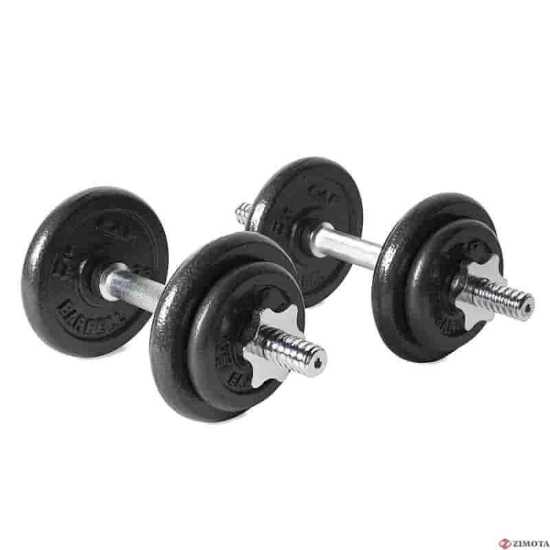 Kit haltère 15Kg NOIR ZIMOTA ZIMOTA - 1 Kit haltère 15Kg NOIR ZIMOTA ZIMOTA - 1