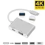 ADAPTATEUR TYPE-C TO 4K HDMI + USB 3.0 + DVI + VGA (ADAP-TC-4IN1)