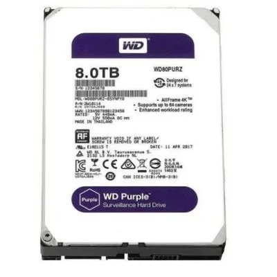 DISQUE DUR INTERNE 3.5 WD PURPLE 8T (WD-PURPLE-8T)