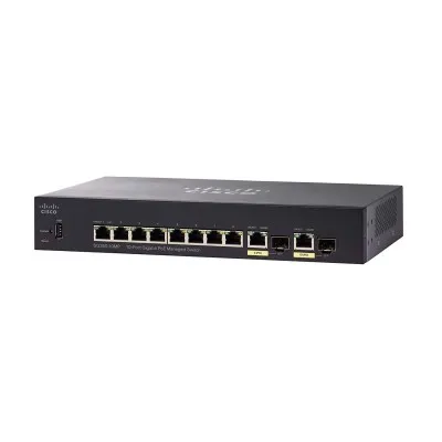 Cisco SG350-10MP 10-port Gigabit POE Managed Switch (SG350-10M-K9-EU)