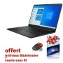 PC PORTABLE HP 15dw3016nk I5 1135 8GO/256SSD UMA W10 - BLACK (2R0M9EA) + Antivirus Bitdefender + souris sans fil