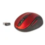 SOURIS OPTIQUE SANS FIL NGS BOUTONS SILENCIEUX 1600 DPI - Rouge (EVOMUTERED)