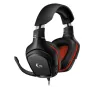 Casque Micro Gaming LOGITECH G332 -Noir & Rouge