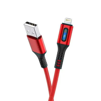 Cable USB HOCO Smart Power 2.4A 1.2M Iphone -Rouge