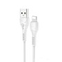 CABLE HOCO X37 2.1A 1.2M POUR IPHONE - BLANC (CAB-HOC-X37-IP) HOCO - 1 chez affariyet pas cher
