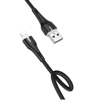 Câble USB HOCO X45 Métallique pour IPhone -Noir