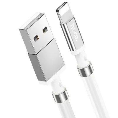 Câble USB HOCO U91 Magnétique pour IPhone -Blanc