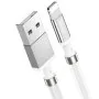 Câble USB HOCO U91 Magnétique pour IPhone -Blanc