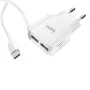 CHARGEUR HOCO C59A 2.4A POUR IPHONE - BLANC (CH-HOCO-C59A-IP)