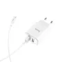 Chargeur HOCO C62A 2.1A Pour MICRO-USB Certifie -Blanc