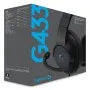 CASQUE MICRO GAMING LOGITECH G433 7.1 - NOIR (981-000668 )