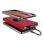 Power Bank Sans fil HOCO J37 Polymer 10000 MAH -Noir & Rouge