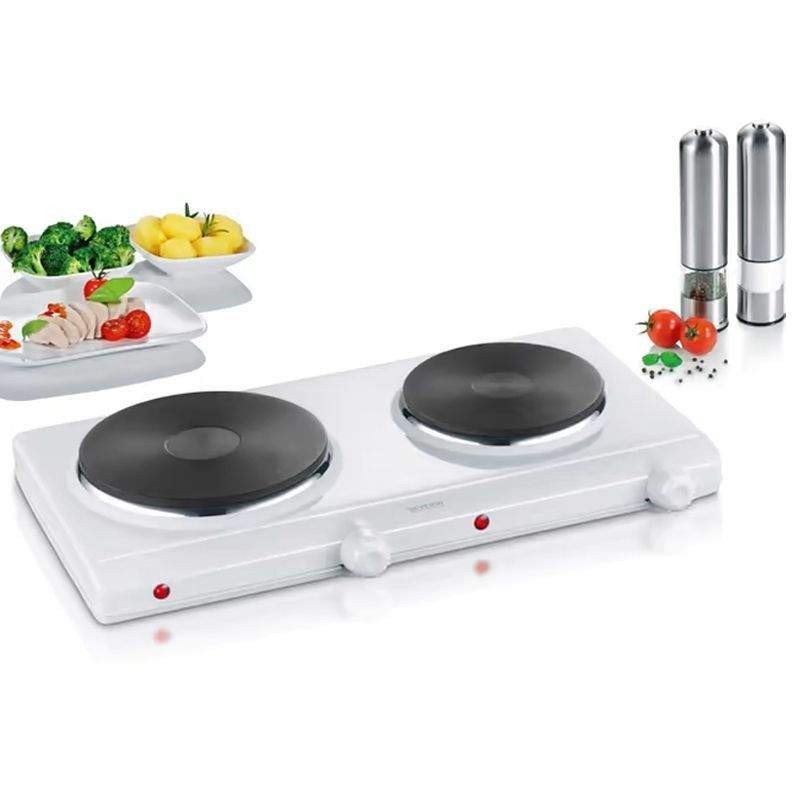 Plaque de cuisson électrique 2 feux 2500W SEVERIN (DK1042) SEVERIN - 1 Plaque de cuisson électrique 2 feux 2500W SEVERIN (DK1042) SEVERIN - 1