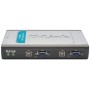 SWITCH D-LINK 4 PORTS CLAVIER-ÉCRAN-SOURIS AVEC CÂBLES INTÉGRÉS USB (DKVM-4U) D-LinK - 1