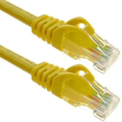 CABLE RESEAU RJ45 CAT 6 1M - JAUNE (RJ45-1M-J)