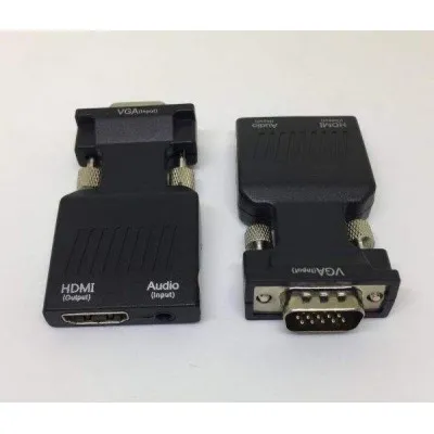 ADAPTATEUR VGA VERS HDMI AVEC AUDIO - (XSH-5859)