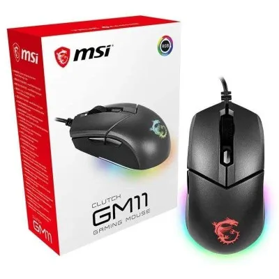 SOURIS GAMER MSI CLUTCH GM11 - NOIR (S12-0401650-CLA)