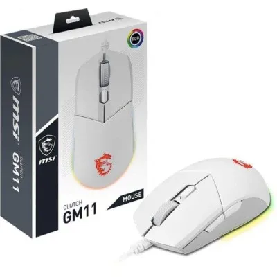 SOURIS GAMER MSI CLUTCH GM11 - BLANC (S12-0401950-CLA)