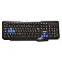 Ensemble Clavier Souris Sans Fil Macro K716 - Noir (K716)