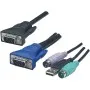 SWITCH KVM intellinet 16 ports en rack avec cable (506496)