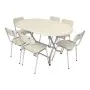 Table pliante ovale 146 x 94 cm werzalit sotufab