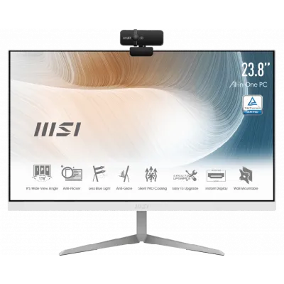 PC DE BUREAU ALL IN ONE MSI MODERN AM241P I7 11È GÉN 16 GO/512GO SSD - NOIR (AM241P11M-081E)