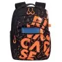 SAC À DOS RIVACASE URBAN 5430 - NOIR ET ORANGE (5430-NOIR-ORANGE)