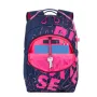 SAC À DOS RIVACASE URBAN 5430 - BLEU ET ROSE (5430-BLEU-ROSE)