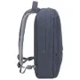 Sac à Dos Antivol RIVACASE 7562 Pour PC Portable 15.6\'\' - Gris