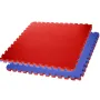 Tapis Matelas puzzle double face pro 100cm*100 cm *2.6cm blue /rouge