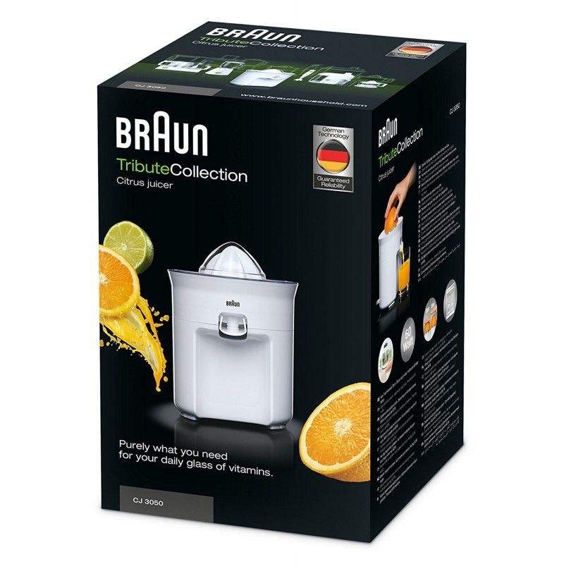 Presse agrumes 60 W BRAUN (CJ3050) BRAUN - 5 chez affariyet à bas prix