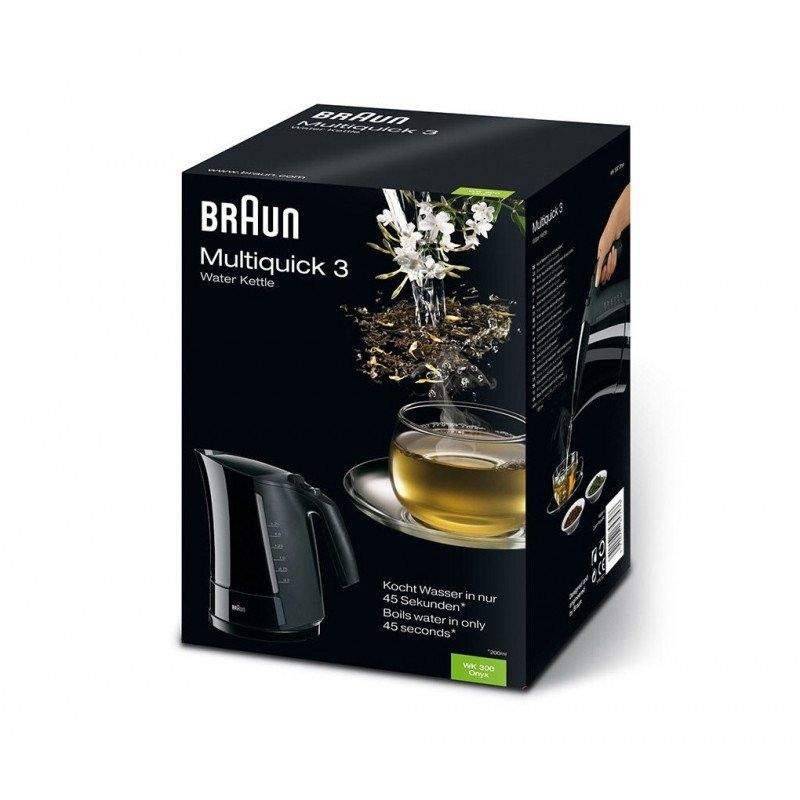 Bouilloire multiquick 3 2200 W 1.7L BRAUN ONYX (WK300) BRAUN - 4 affariyet à bas prix