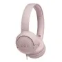 Micro Casque JBL T500 Filaire -Rose