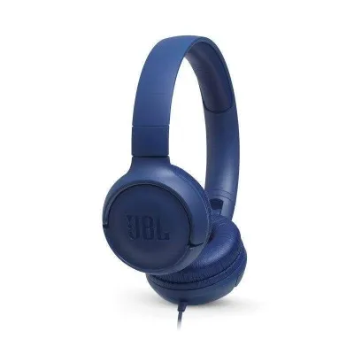 Micro Casque JBL T500 Filaire -Bleu