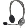 CASQUE MICRO LOGITECH STEREO H111 - NOIR (981-000593) LOGITECH - 4  chez affariyet pas cher