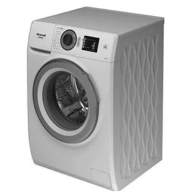 Lave Linge BRANDT 8Kg -Silver