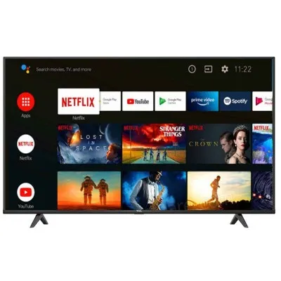 TÉLÉVISEUR 55\" UHD SMART ANDROID TCL -NOIR (55P615)