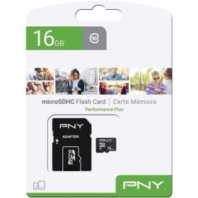 PNY Carte mémoire micro SDHC 16 Go - (P-SDU16G10PPL-GE) PNY - 1