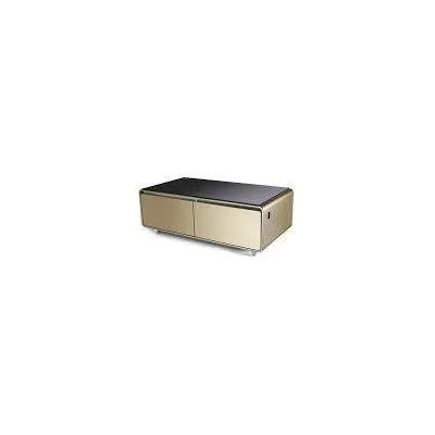 Table Basse Connectée avec Réfrigérateur Intégré MontBlanc 150L - Gold (TBSM150G)