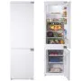 Réfrigérateur Encastrable Combiné MontBlanc 256 Litres LessFrost -Blanc
