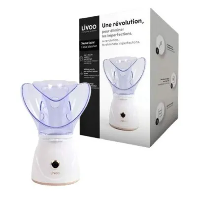 Sauna Facial Livoo -Blanc