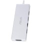 DONGLE ASUS TRAVEL DOCK OS200 USB TYPE-C - ARGENT (90XB067N-BDS000) Asus - 1