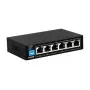 SWITCH D-LINK DGS-F1006P 6 PORTS 10/100/1000 MBPS AVEC 4 PORTS POE - NOIR (DGS-F1006P-E)